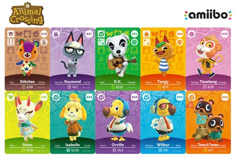 acnl amiibo cards nfc codes|nintendo wire amiibo card list.